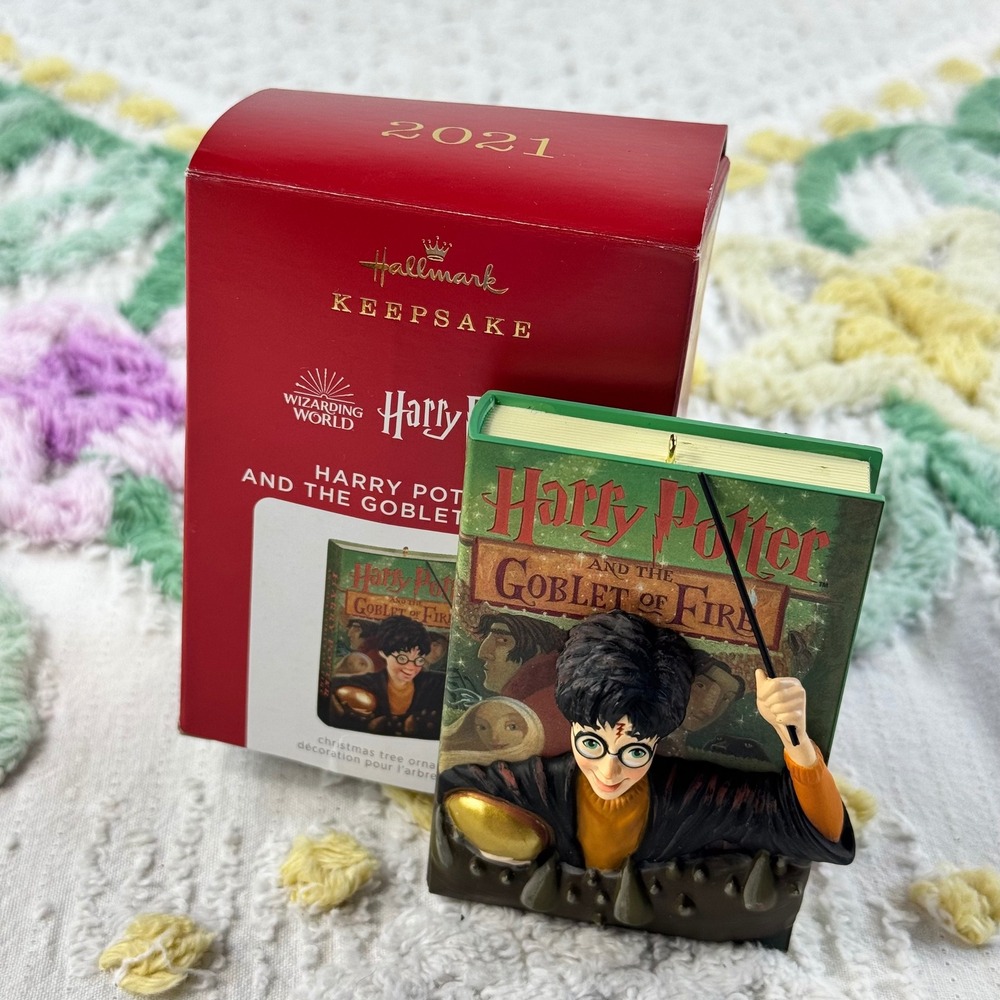 Hallmark Keepsake 2021 Harry Potter and the Goblet of Fire Ornament QXI7062